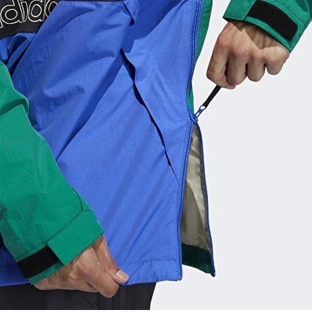 Adidas BB SnowBreaker Jacket Green Power M - Picture 6 of 11